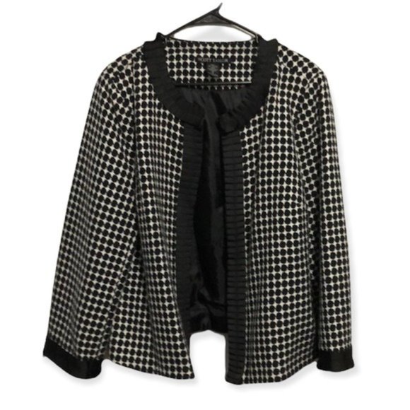 Scott Taylor Jackets & Blazers - Scott Taylor Jacquard Blazer Women’s Size 1X